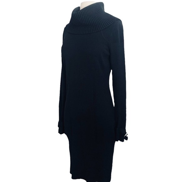 KAREN Millen Turtleneck Sweater Dress - Picture 3 of 10